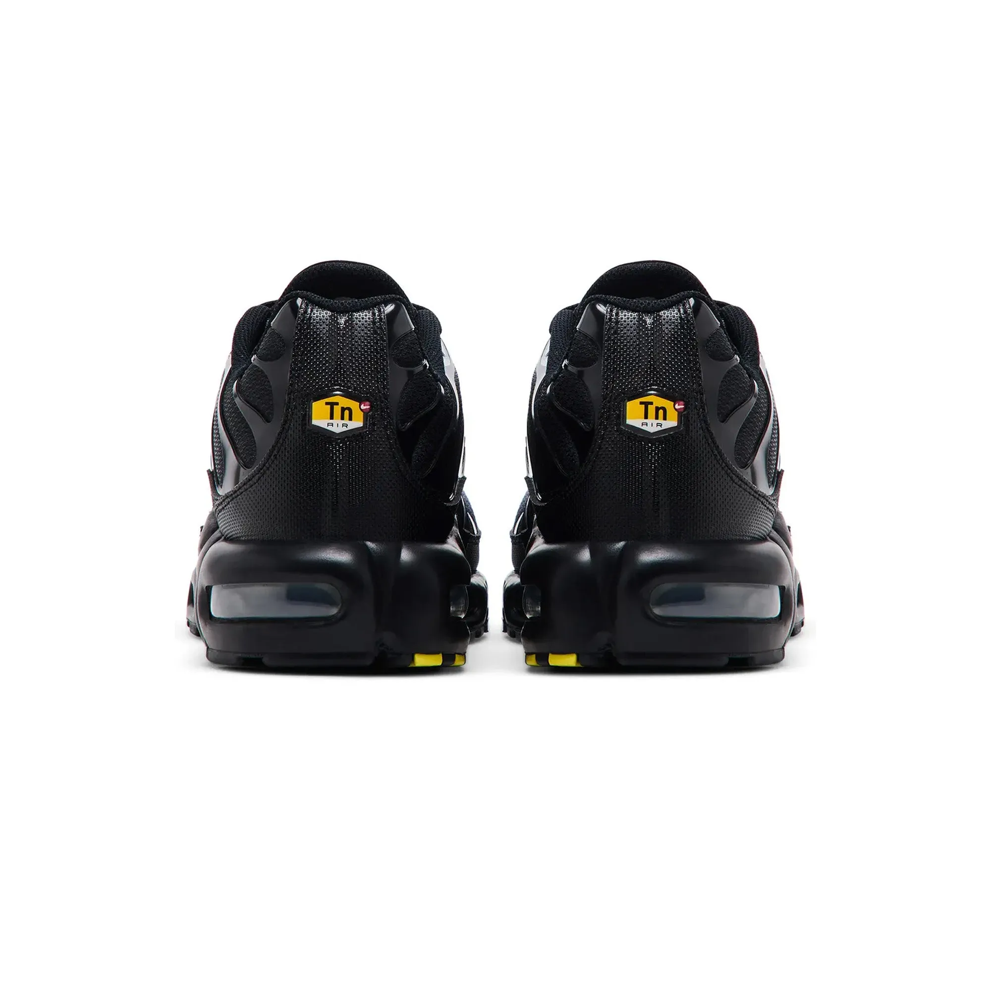 Nike Air Max Plus TN 'Black Opti Yellow' low - heeled - feature shoes Pastel color option