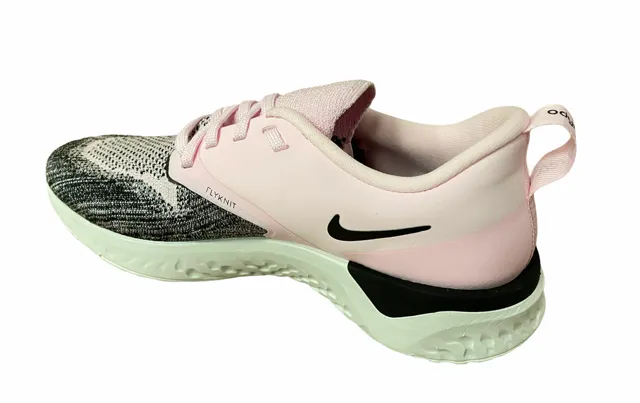 Nike scarpa da palestra da donna Odyssey React 2 Flyknit AH1016 601 rosa grigio nero slip - on Performance Engineering