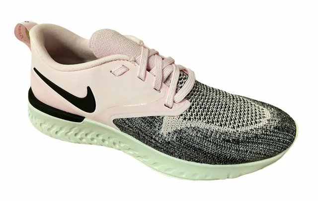 Nike scarpa da palestra da donna Odyssey React 2 Flyknit AH1016 601 rosa grigio nero Metatarsal Support Performance - proven