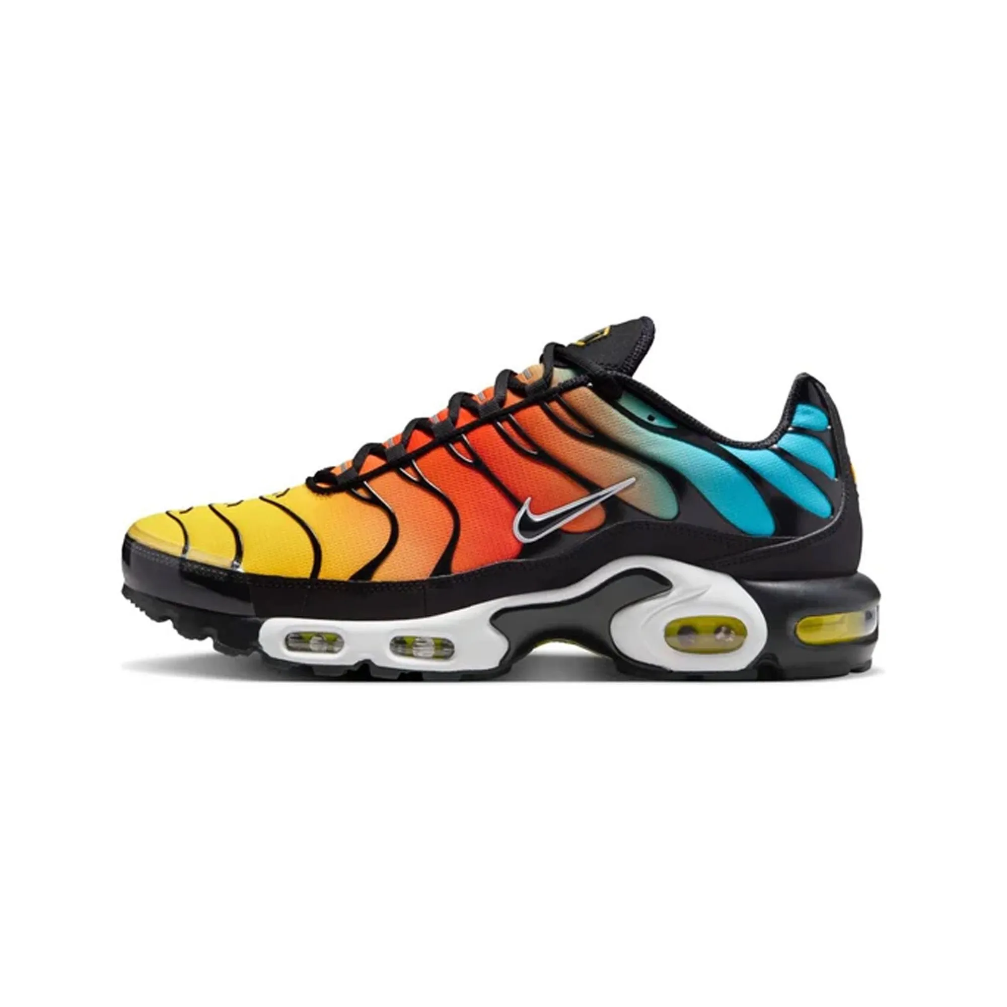 running on track Nike Air Max Plus TN 'Baltic Blue Safety Orange'