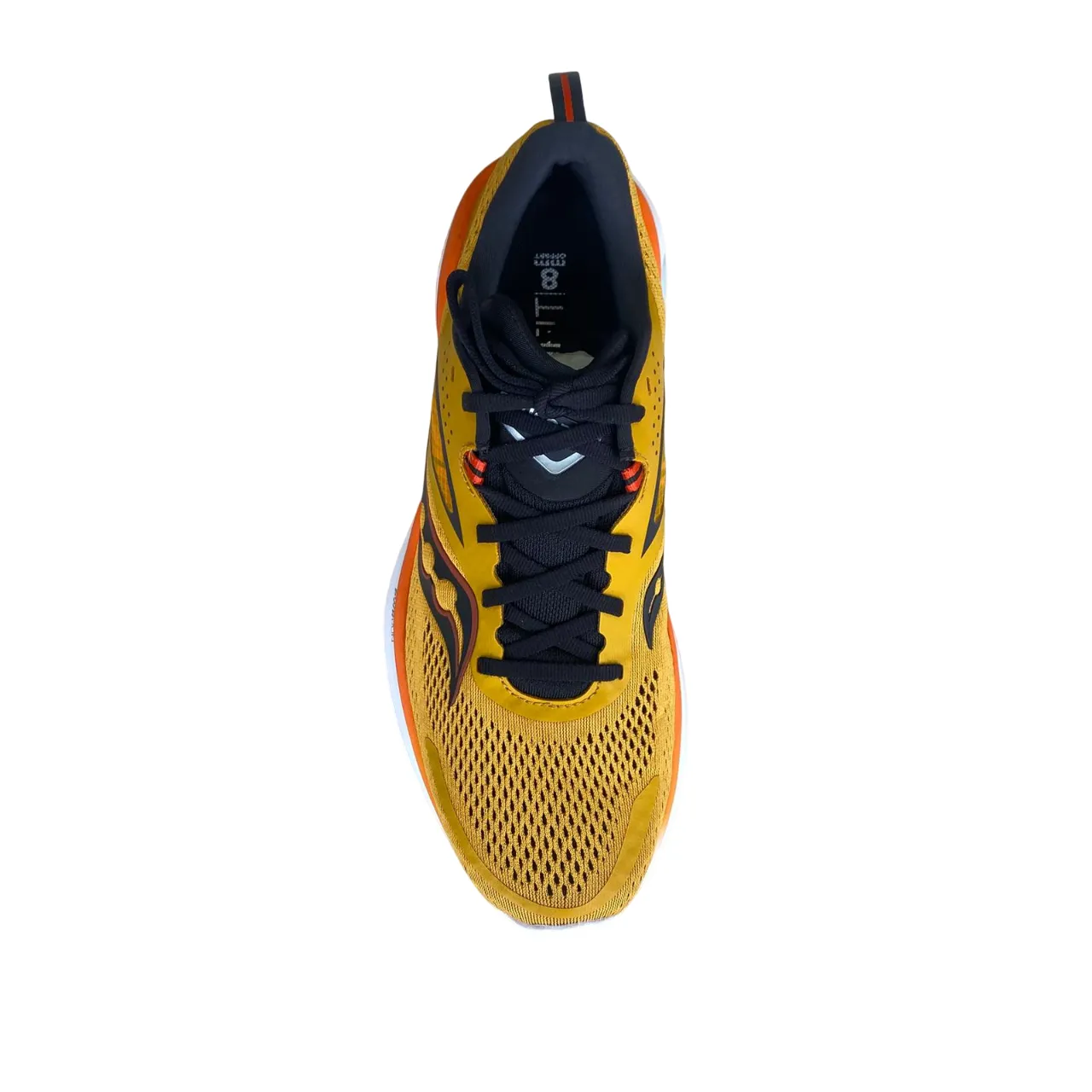 scientifically - designed Compression Resistant Insole Saucony scarpa da corsa da uomo Omni 22 S20926-161 giallo polline-nero