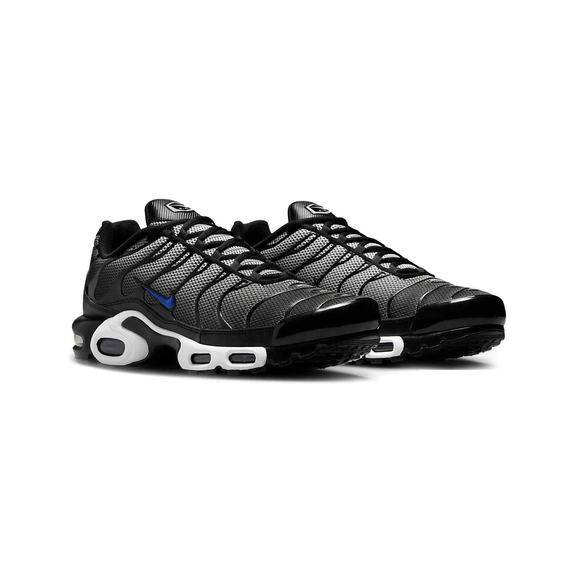 Nike Air Max Plus TN 'Black Anthracite' (2024) running with a GPS tracker sports performance