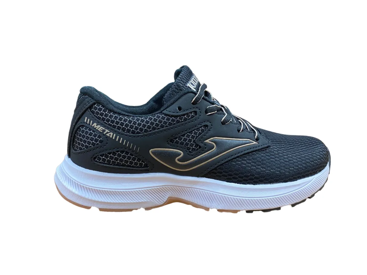 Joma scarpa da corsa da donna R.Meta Lady 2301 black safety reflective Ventilation - holes