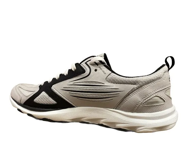 Skechers scarpa da ginnastica da uomo Go Train 53503 LGBK grigio nero Shock - absorbing foam
