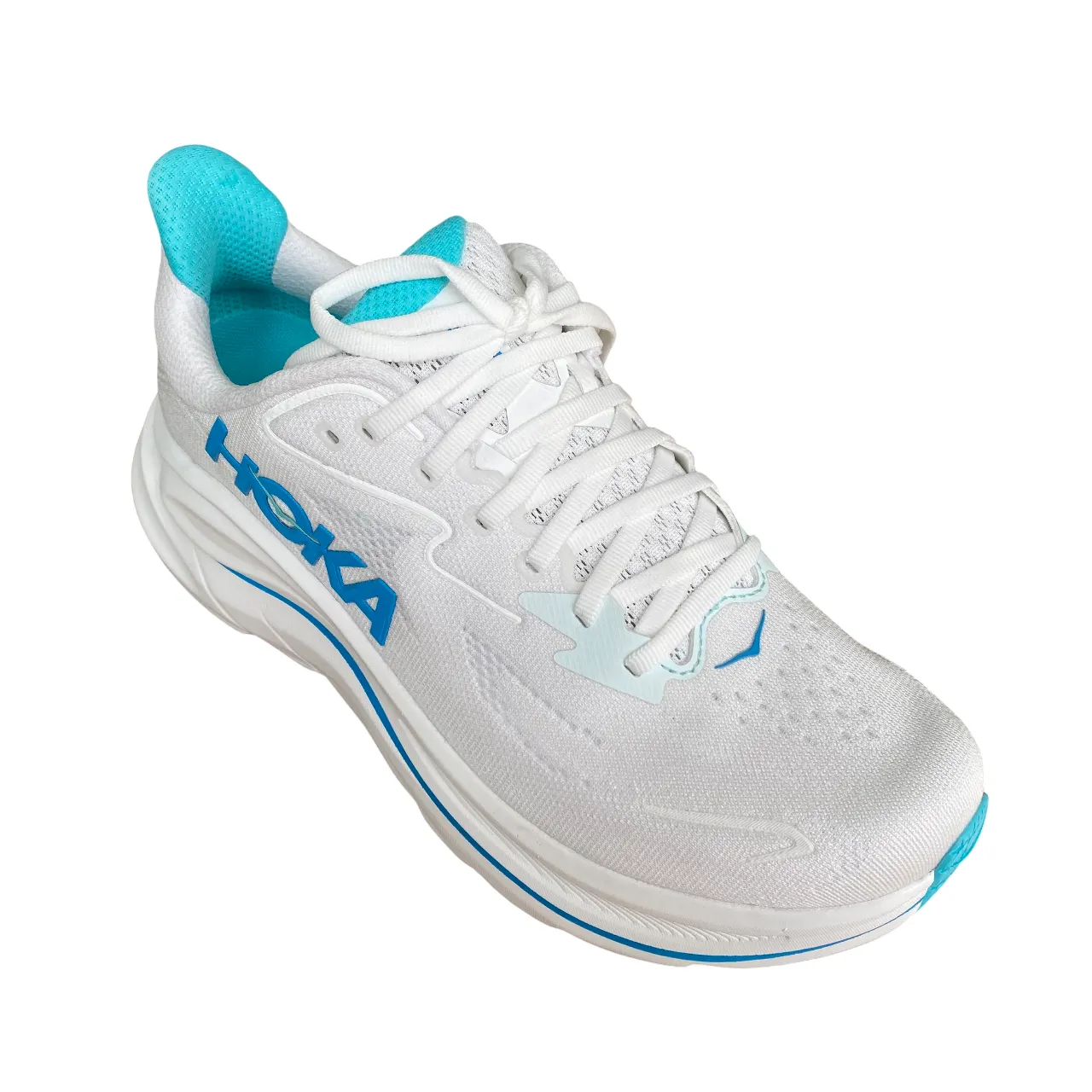Hoka Clifton 10 1162030-WKY Scarpe Running Uomo Bianco Cielo Max shoe repair Impact Zone Attenuator