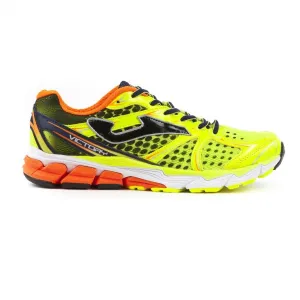 Joma scarpa da corsa da uomo Victory 611 R.VICE-611 giallo fluo Foam Cage