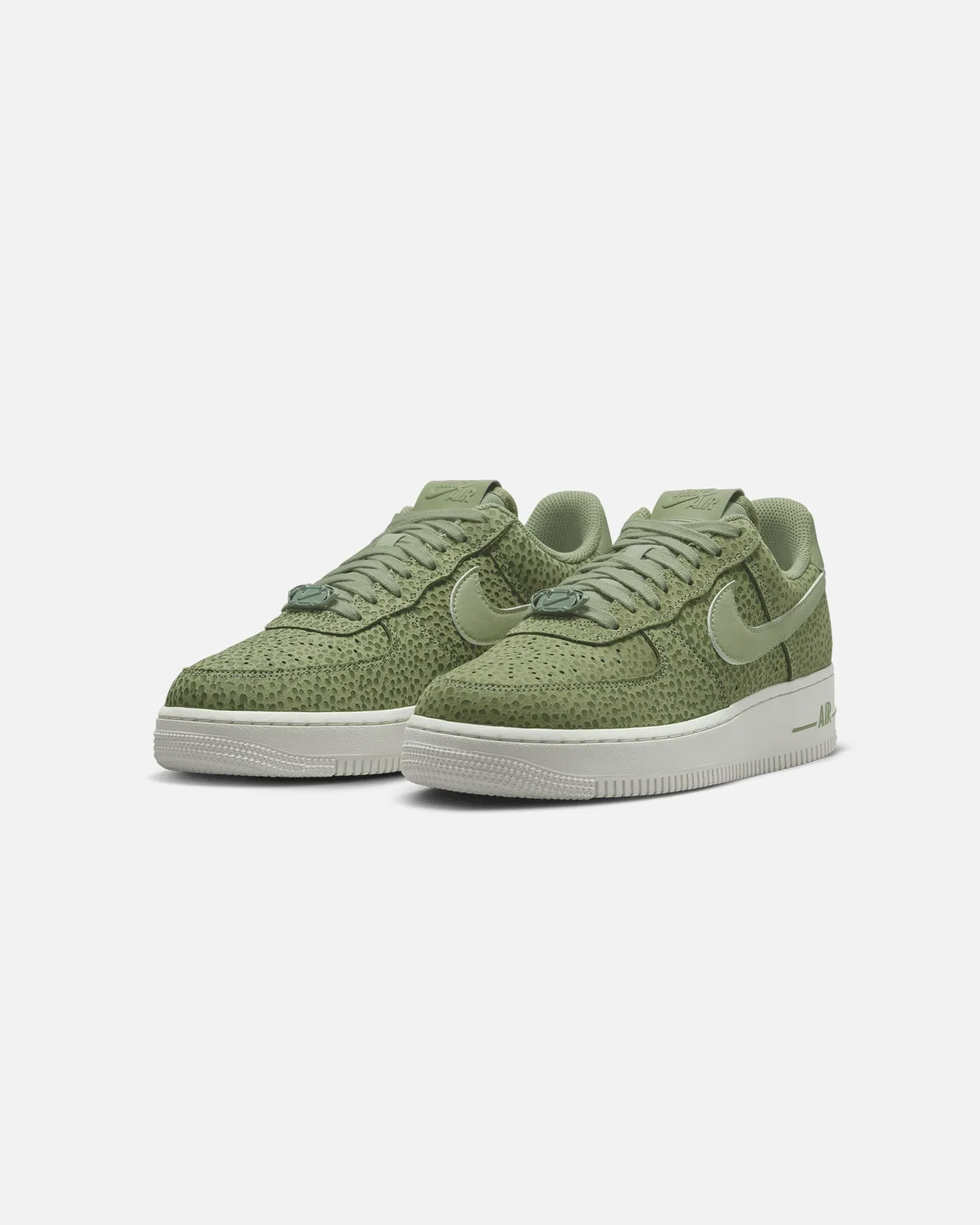 Nike Women's Air Force 1 '07 Premium Sesame/Oil Green Air Dry