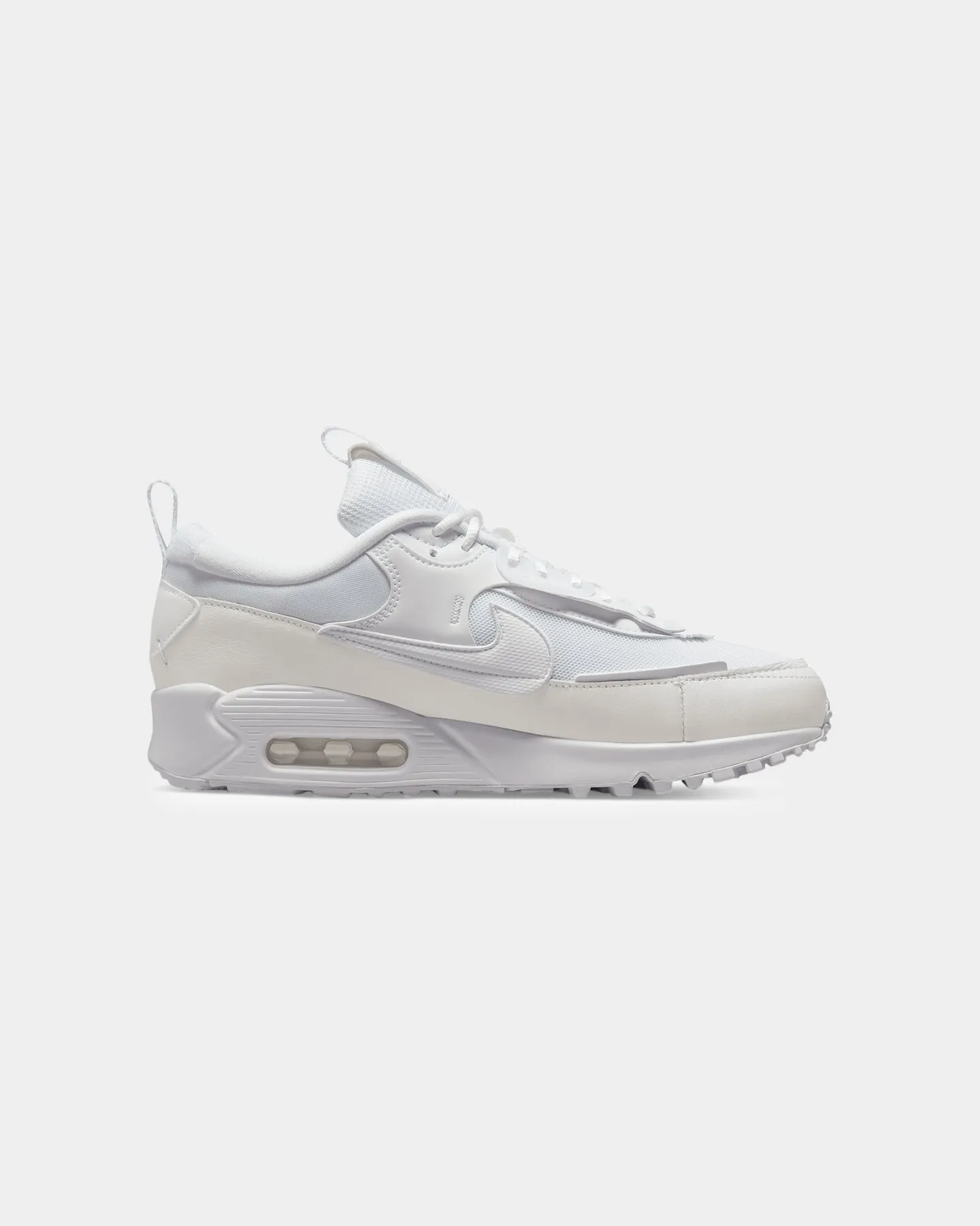 Nike Women's Air Max 90 Futura White/White Rebound Technology