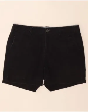DOCKERS Womens Casual Shorts US 10 Large W34  Black Elastane Clean Fabric Travel Wear