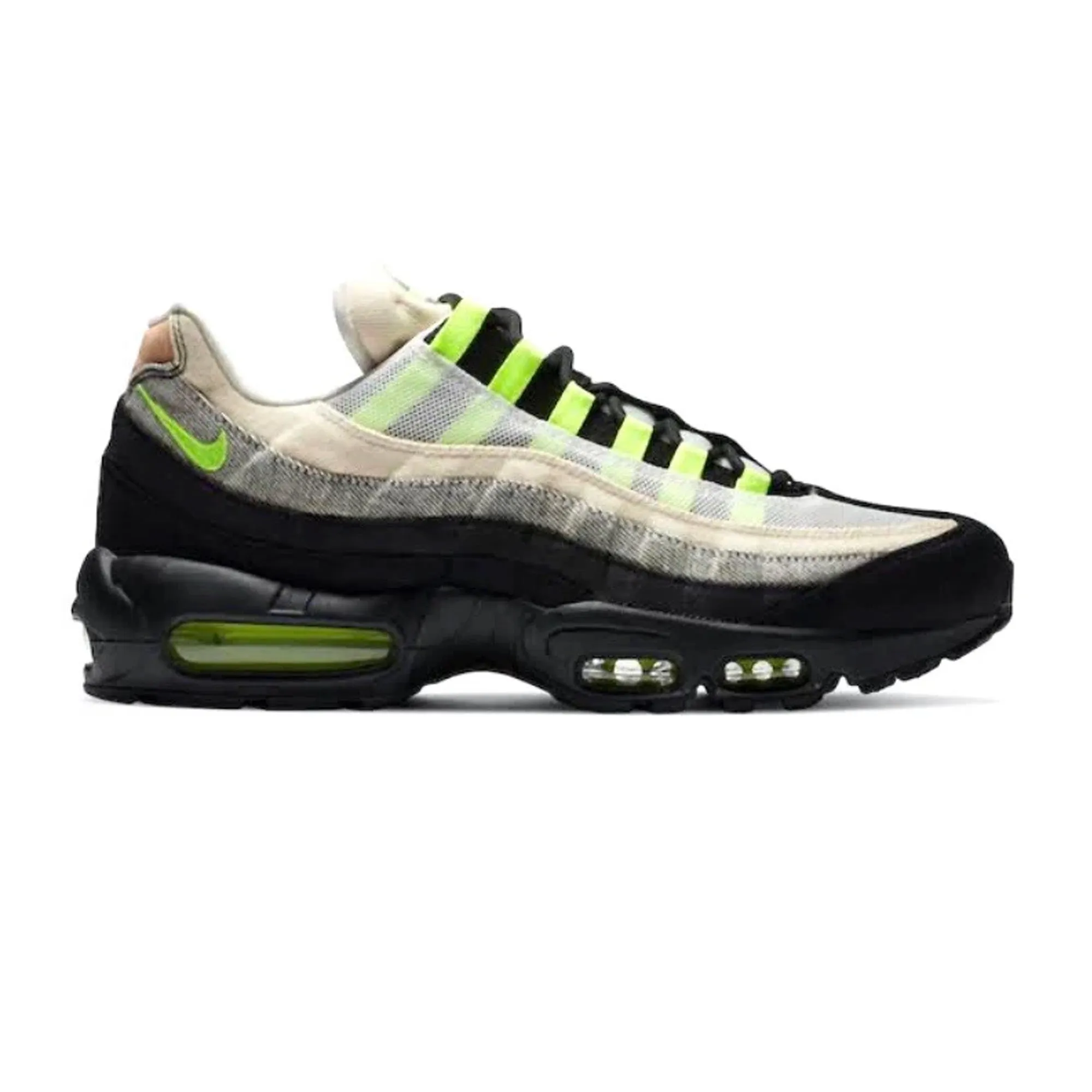 Nike Air Max 95 'Denham' adjustable lacing shoes inauguration - themed running option