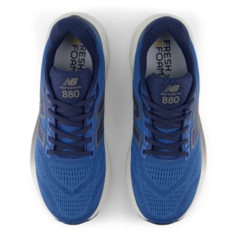 Fresh Foam X 880v15 - Sea Stone with NB Navy and Marmalade - Men's Toe Spring Geometry Training days