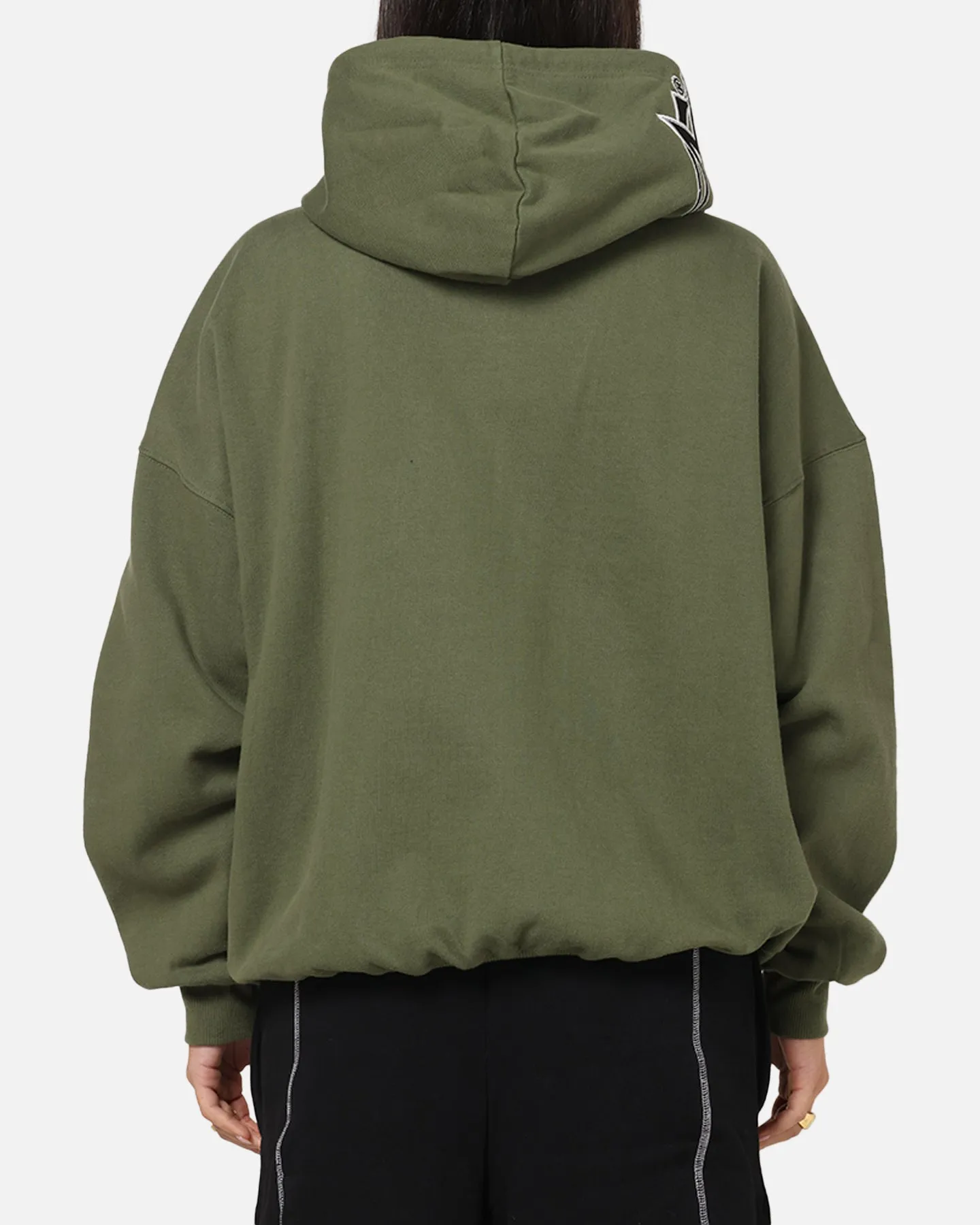 Carre Terrace Zip Hoodie Olive Street Spirit Ethical Make