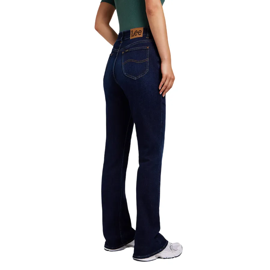Morning Stroll Evening Stroll Trend Setter Lee pantalone jeans da donna a zampa Ultra Lux Comfort 112350781 blu scuro