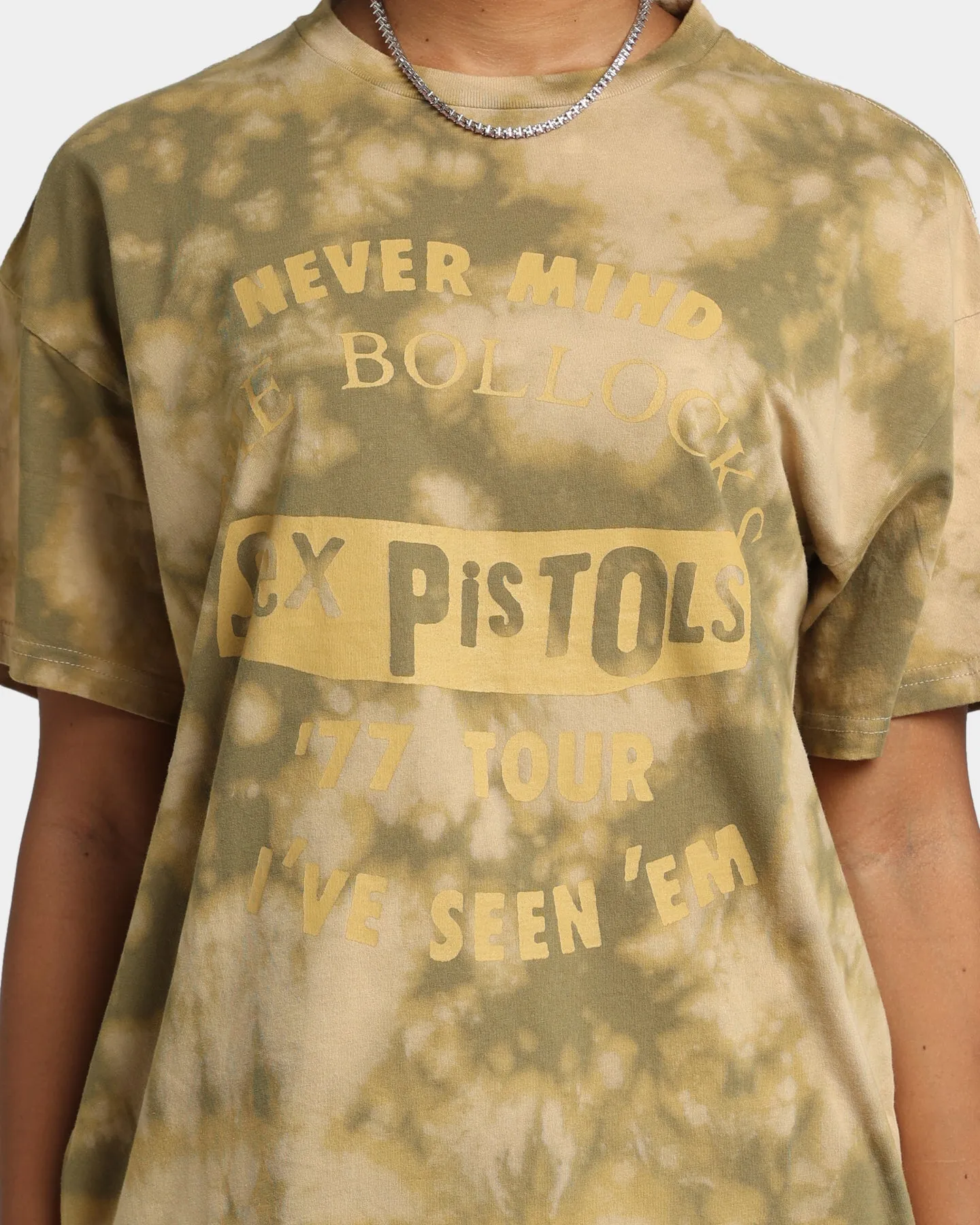 Sex Pistols Nevermind '77 Tie Dye T-Shirt Multi-coloured Urban Trend