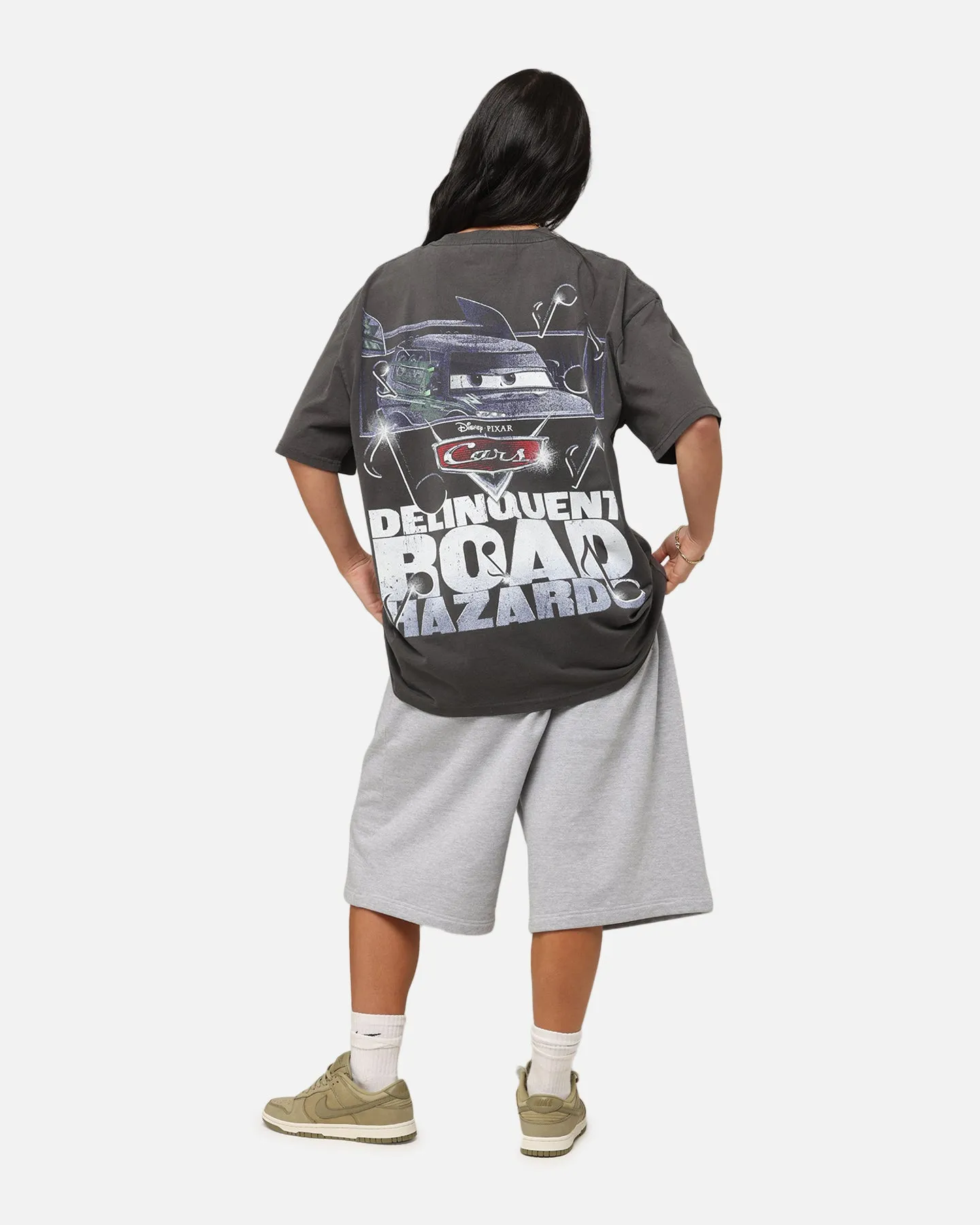 Goat Crew Disney And Pixar Cars DJ Heavy T-Shirt Black Wash Ultra Soft Blended Textile