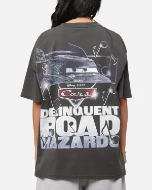 Fashion Top BreathableMaterial Goat Crew Disney And Pixar Cars DJ Heavy T-Shirt Black Wash