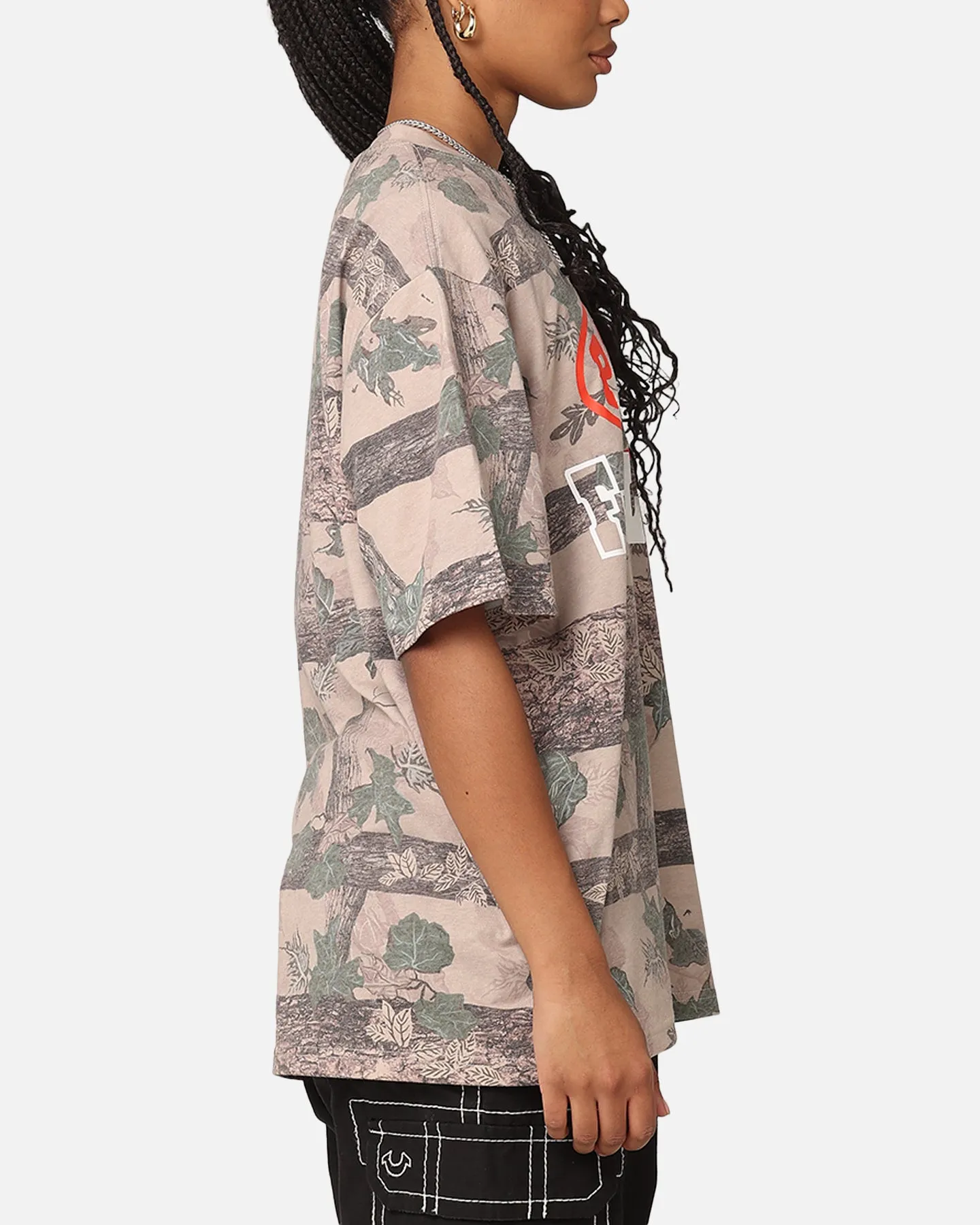 Garment Dyed Finish HeatResistantMaterial Post Malone Posty Co Camo T-Shirt Camouflage