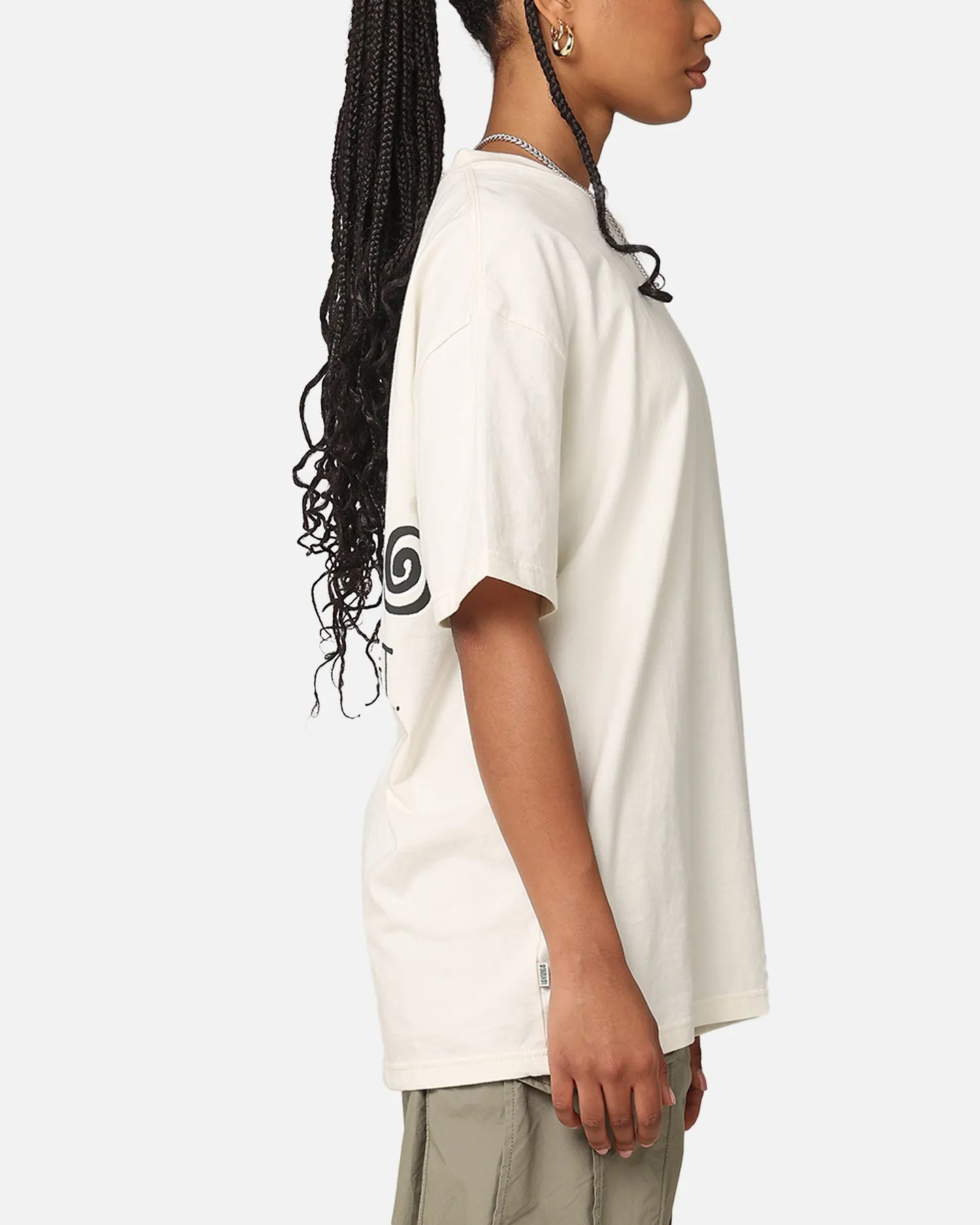 Essential Look S Double Choose Your Weapon T-Shirt Washed White