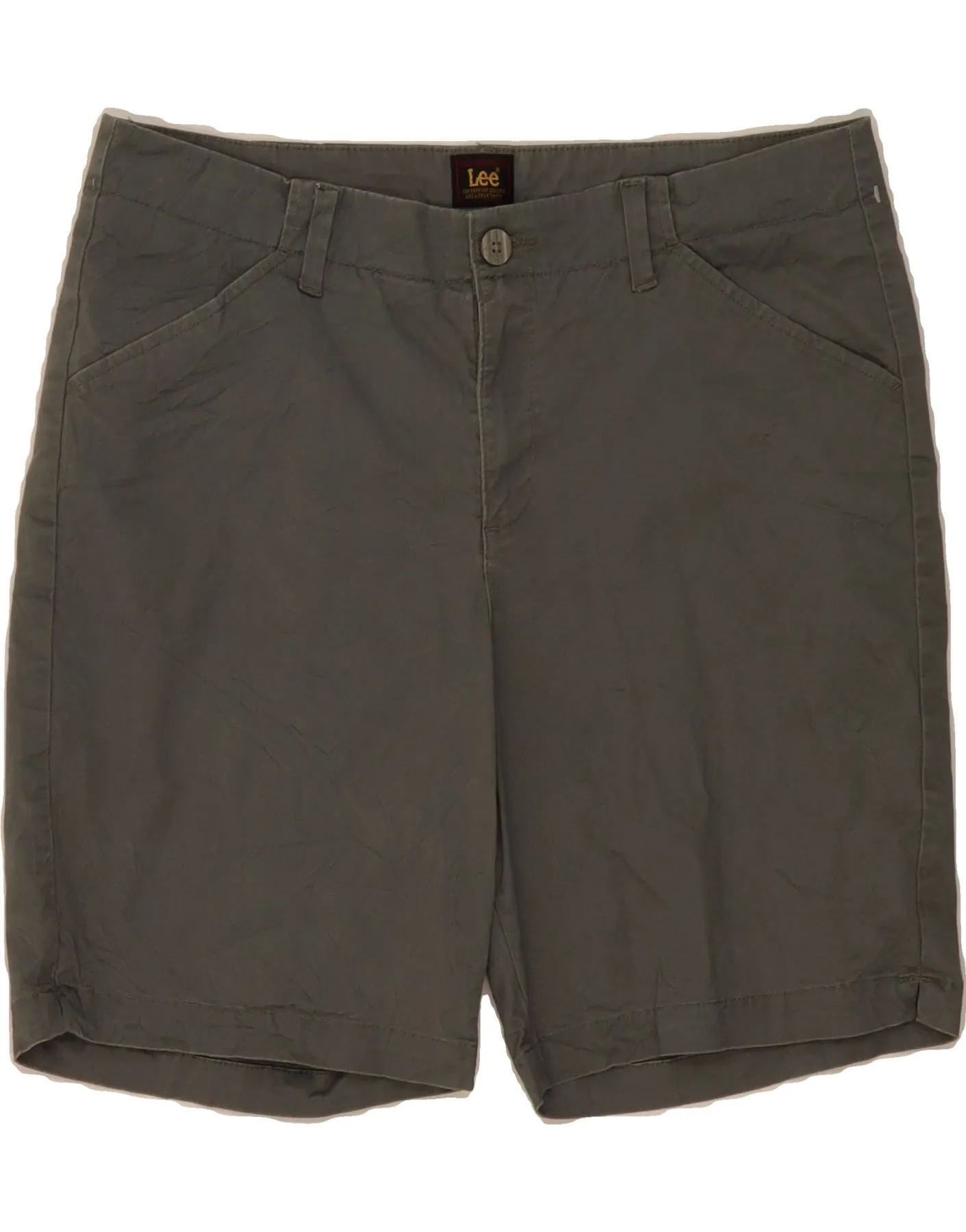 date night look Light Weight LEE Womens Casual Shorts W36 XL Grey