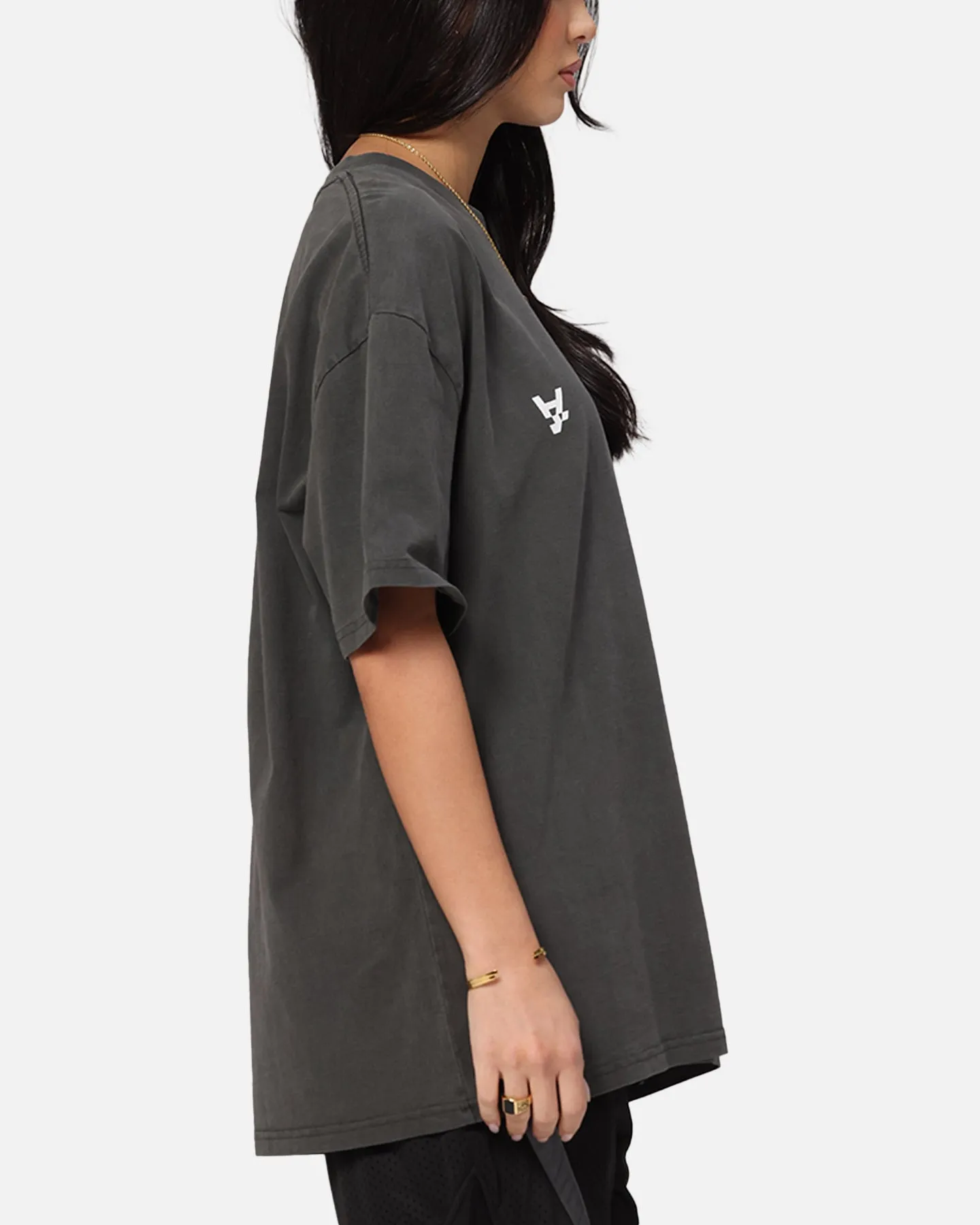 Light and Cozy The Anti Order Freedom Boxy T-Shirt Black Wash