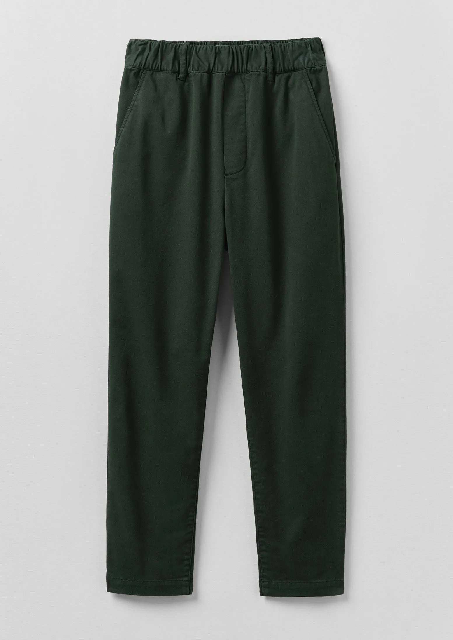 Light Coverage Gabi Cotton Pull On Pants | Pine