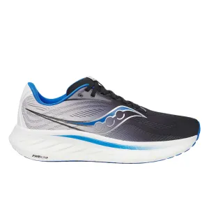 Light Footed Saucony scarpa da corsa da uomo Ride 18 S21000-160 nero-blu paracadutista