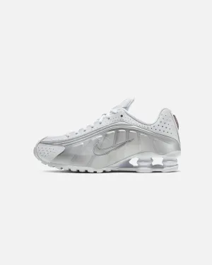Strong Stitching Dance Floor Nike Women's Shox R4 White/White