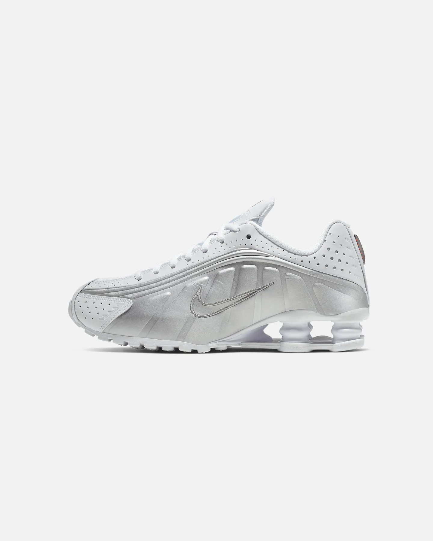 Strong Stitching Dance Floor Nike Women's Shox R4 White/White