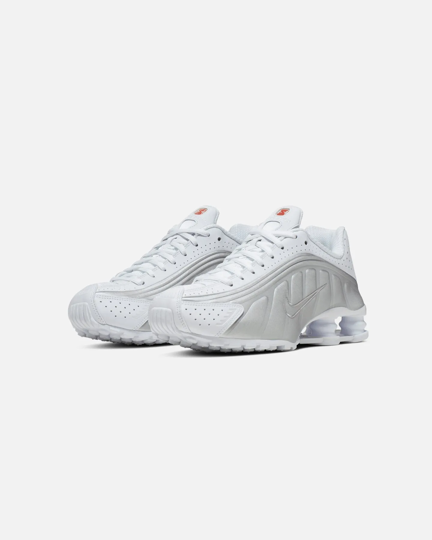 Nike Women's Shox R4 White/White Supportive Core Weekend Warriors