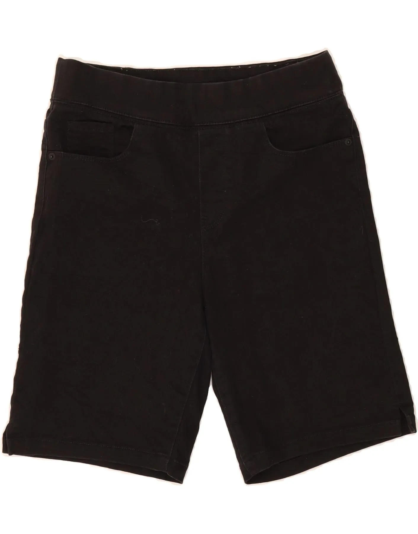 Quick Drying Fabric fade - resistant DKNY Womens Casual Shorts Small W30 Black Cotton