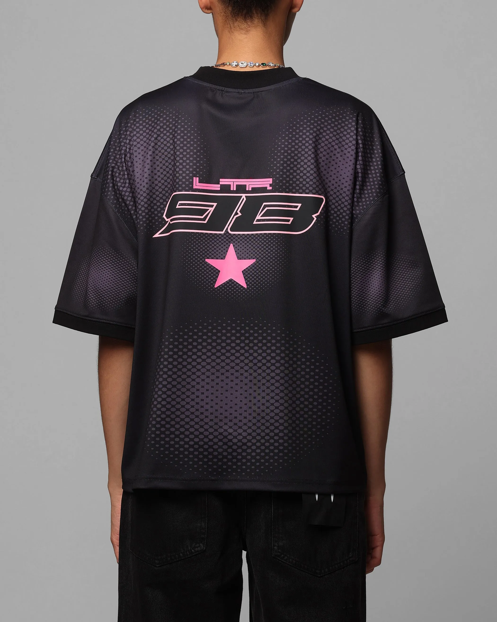 Comfort Style Soft Material Loiter Motorway Sport T-Shirt Black