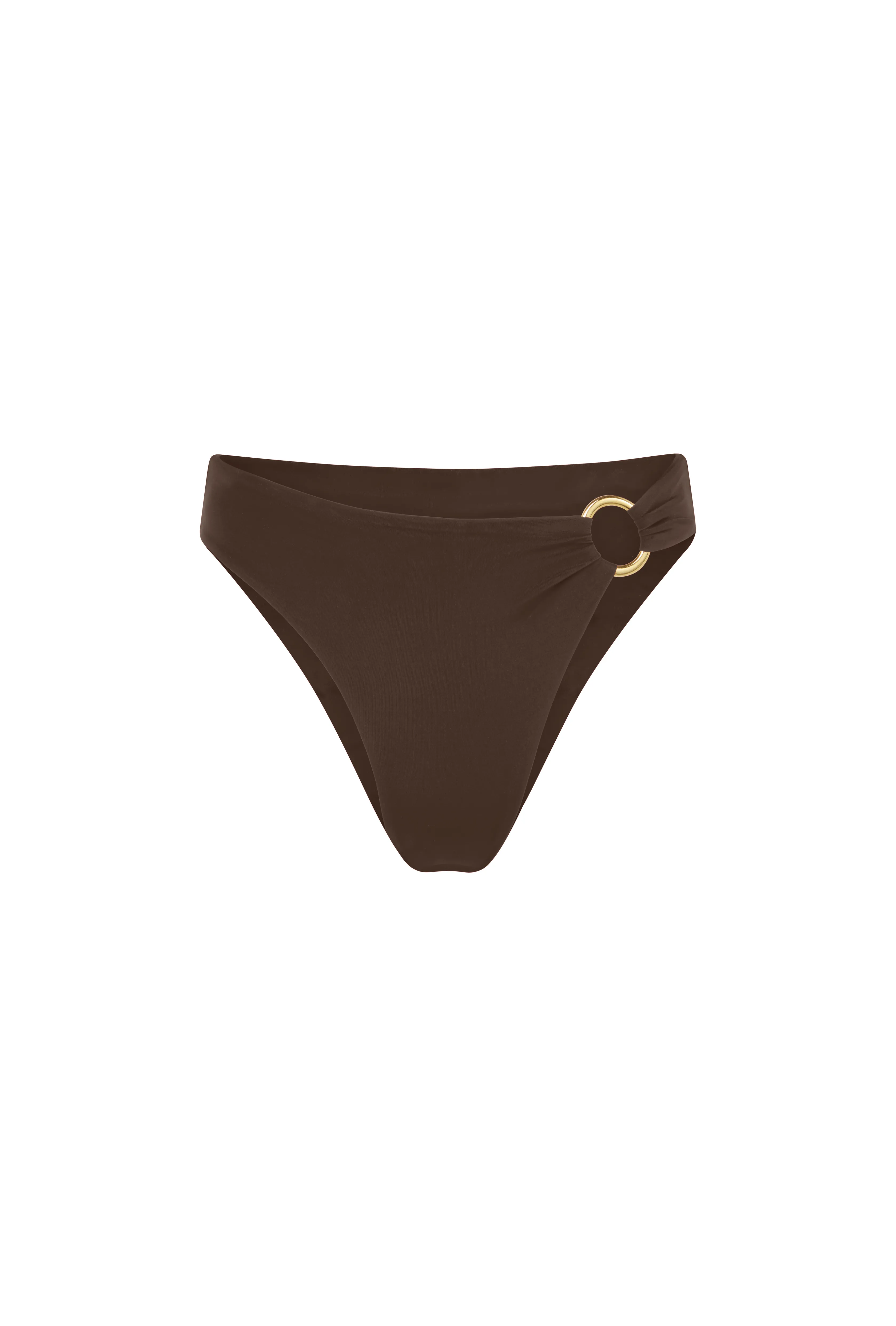 Wide Band Waist Acapulco Bottom - Espresso