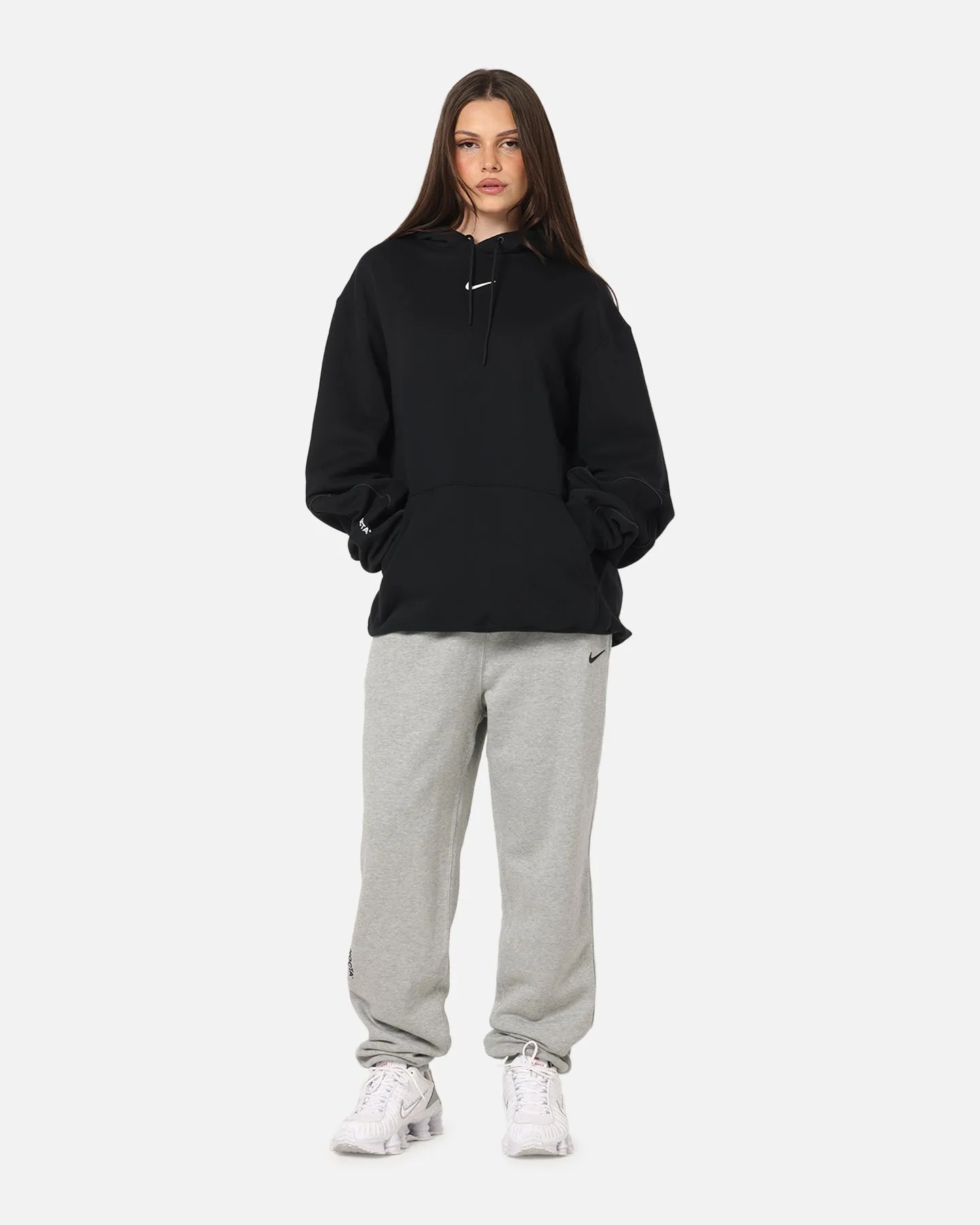 Layered Look Nike Nocta Fleece Hoodie Black