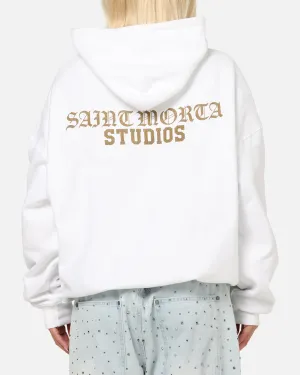 Parade wear DIY wear Saint Morta Studios Boxy Hoodie White