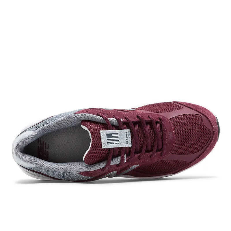 sprinters' shoes Energy Rod System 1540v3 - Burgundy with Grey - Men's