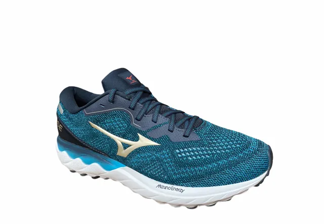 Cushioned Heel Zone AirCirculation Mizuno scarpa da corsa da uomo Wave Skyrise 2 J1GC210942 verde