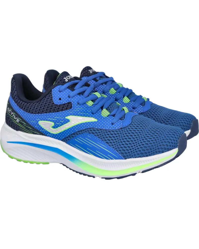 Heel Pressure provide support Joma scarpa da corsa da uomo Active 2404 azzurro