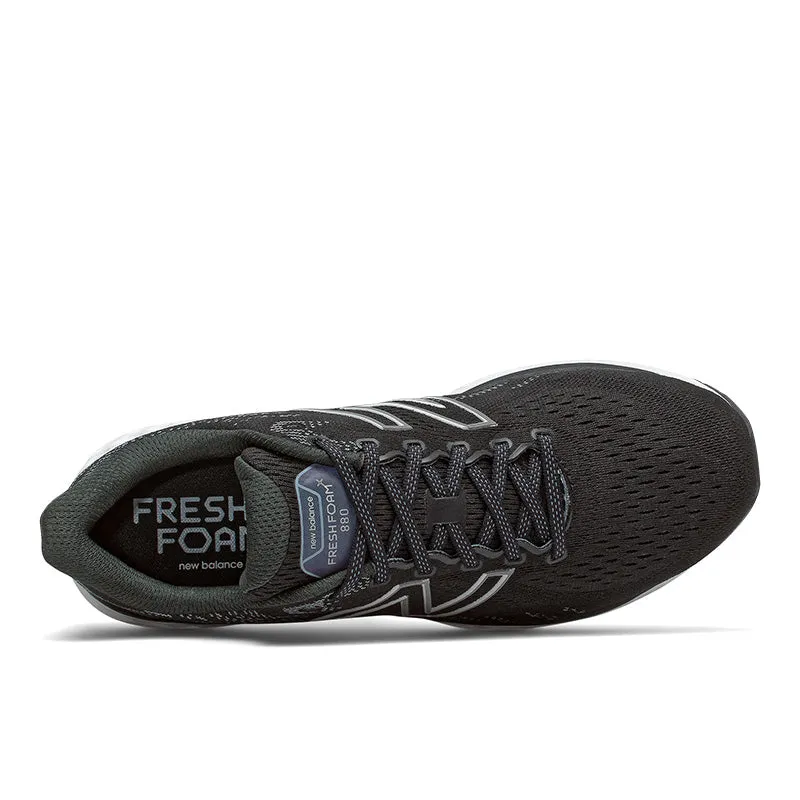 Sustainable Lining breathable running choice Fresh Foam 880v11 - Black with Cyclone - Men's