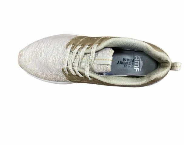 Lotto scarpa sneakers da donna Iris II AMF S7659 NUT oro Dual Density Collar Padding