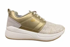 Lotto scarpa sneakers da donna Iris II AMF S7659 NUT oro diamond - design shoes padded interior shoes