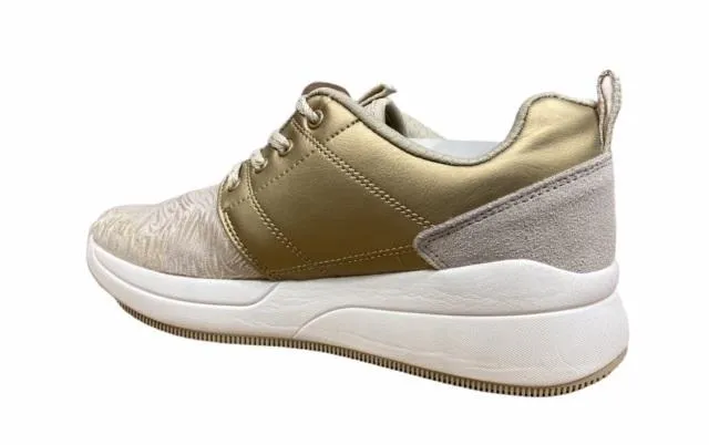 Travel Essential Sprinting Aid Lotto scarpa sneakers da donna Iris II AMF S7659 NUT oro