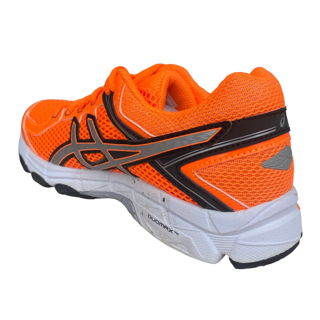 Arch Stability Technology Asics scarpa da corsa da ragazzo GT 1000 4 C558N 3093 arancio-argento-nero