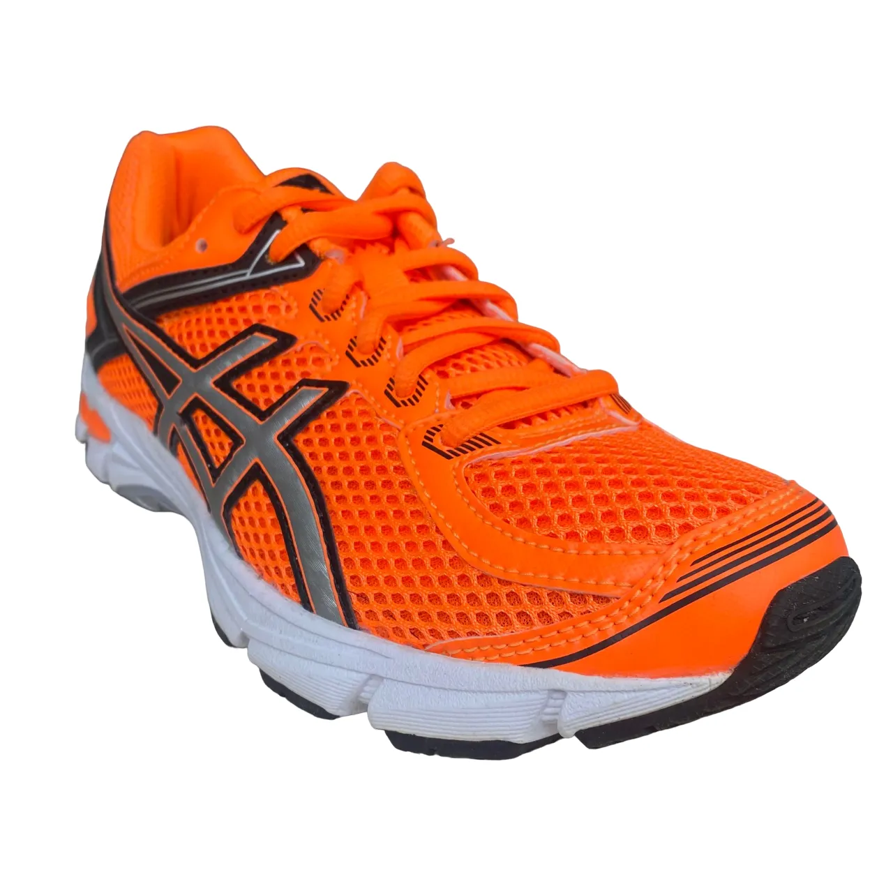 Wide - base Asics scarpa da corsa da ragazzo GT 1000 4 C558N 3093 arancio-argento-nero