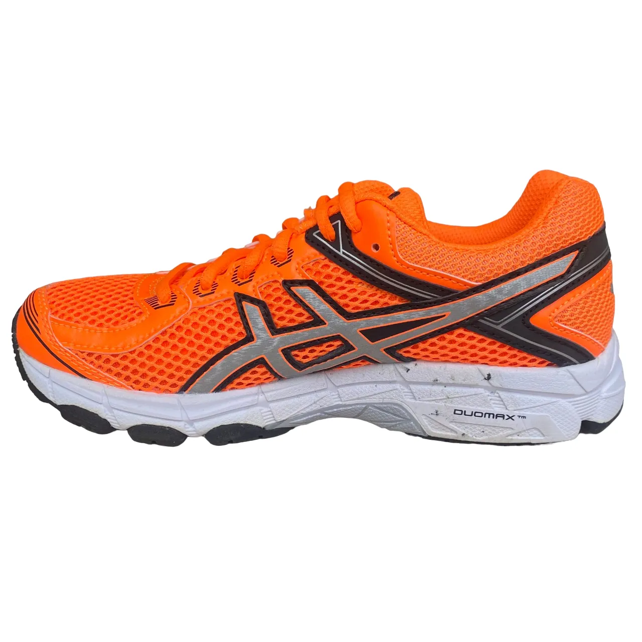 Asics scarpa da corsa da ragazzo GT 1000 4 C558N 3093 arancio-argento-nero React