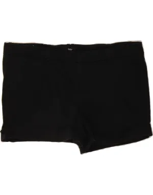 MOSSIMO Womens Hot Pants US 18 2XL W40 Black Cotton denim material Easy Fit Wear