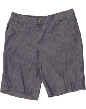 cycling attire DOCKERS Womens Curvy Mid Rise Chino Shorts US 12 Large W34  Blue Flecked