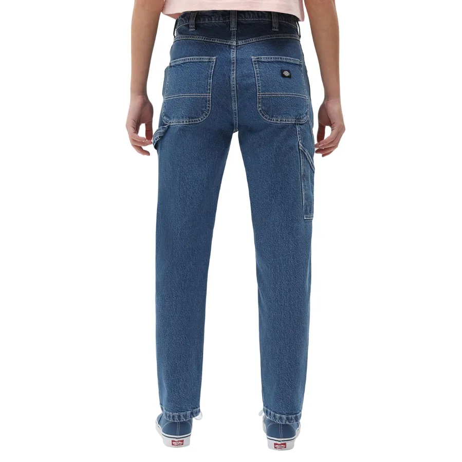 Daily Function Cool Essentials Dickies pantalone jeans da donna Ellendale DK0A4XEKCLB1 blu classico