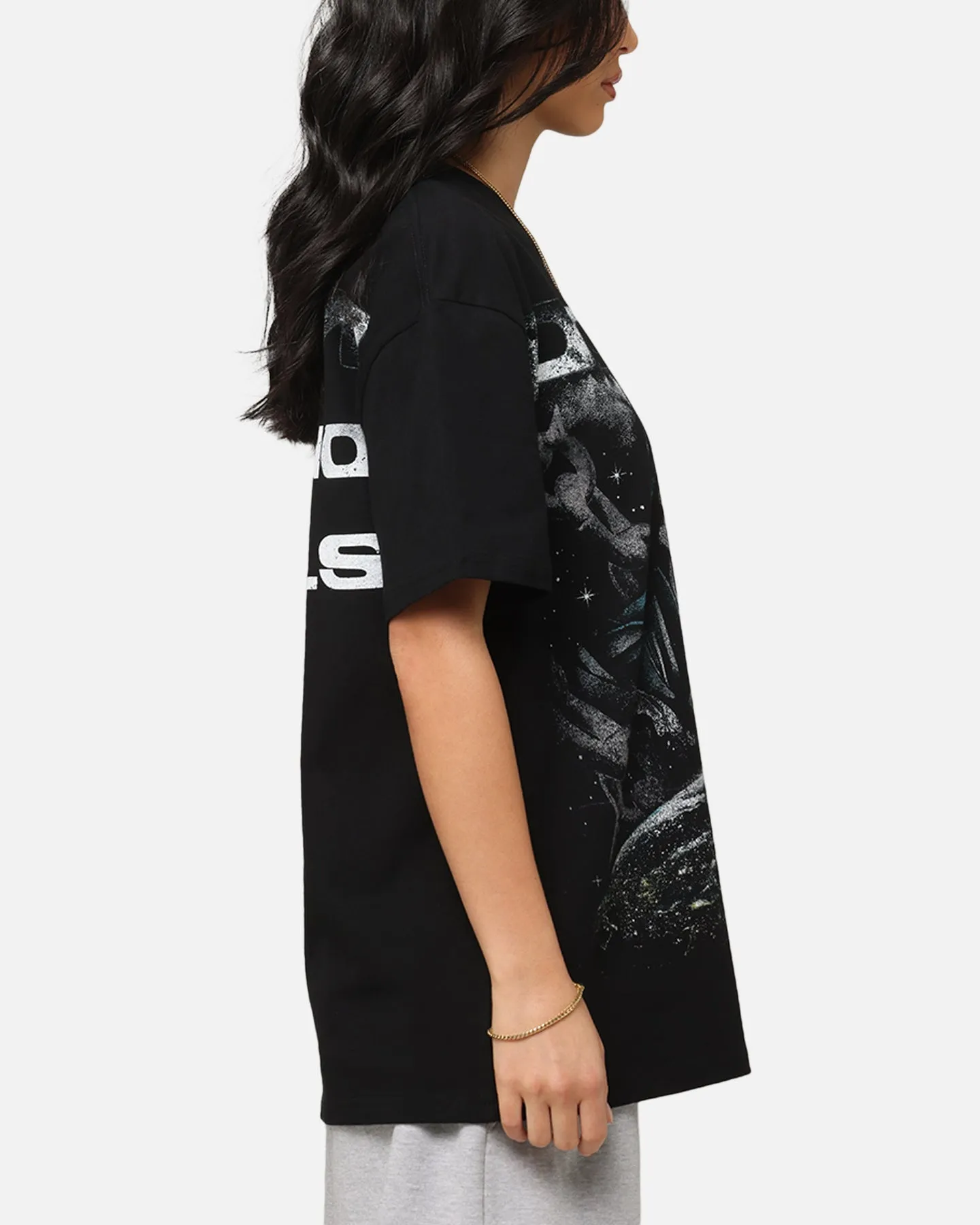 Goat Crew Marvel Doctor Doom No Rivals Heavy T-Shirt Black Sporty Style
