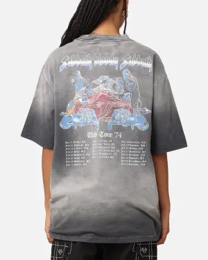 Minimalist Wear Black Sabbath Tour '74 Sunfade T-Shirt Black Wash