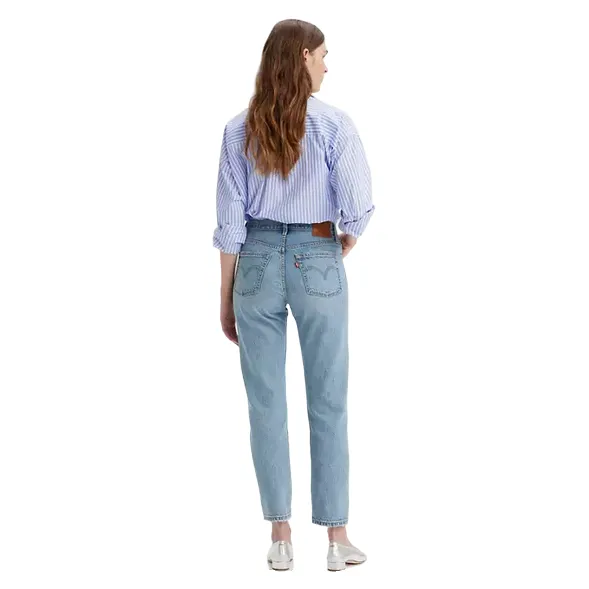 Essential Style Urban Uniform Levi's pantalone jeans da donna Crop 501 A87460002 blu chiaro